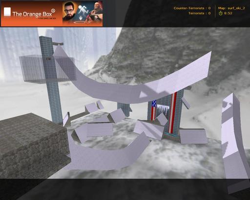 Half-Life: Counter-Strike - surf_ski_2 в кс 1.6...