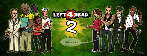 Left 4 Dead - Эпичный фан-арт