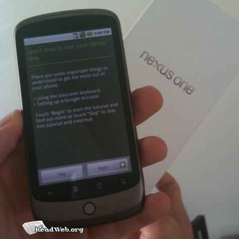 Обо всем - Новые фото и видео с Android-коммуникатором Google Nexus One! 