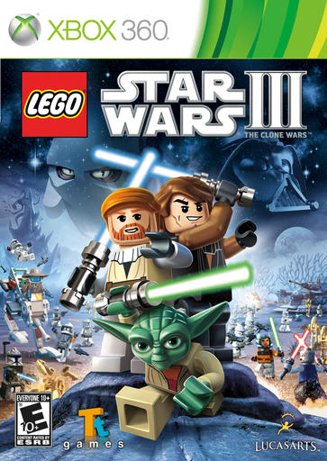 LEGO Star Wars 3: The Clone Wars - Бокc-арт LEGO Star Wars 3: The Clone Wars!
