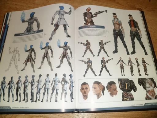 Mass Effect 3 - Обзор русского издания артбука Искусство вселенной Mass Effect
