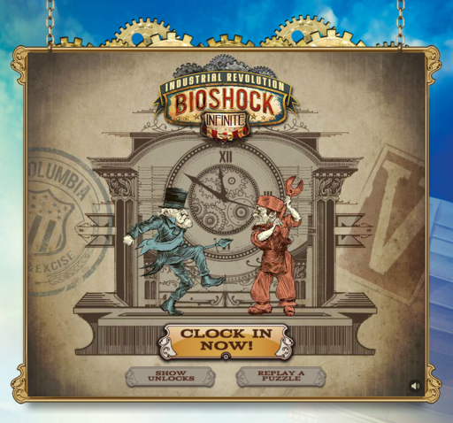 Доступ к флэш игре BioShock Infinite: Industrial Revolution.