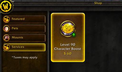 World of Warcraft - World of Warcraft: мгновенно получить 90 уровень за 60$